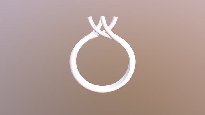 סוליטר ראש טוויסט 3D Model
