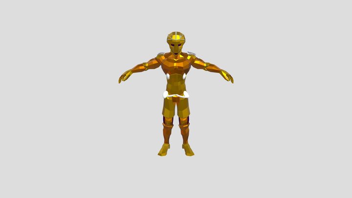 Gold Experience Rig // JJBA 3D Model