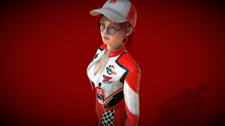 Female R EDECAN 3D Model