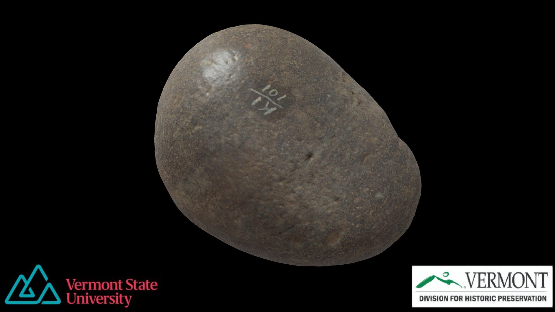 Hammerstone from the KI Site (KI 101) Download Free 3D model by