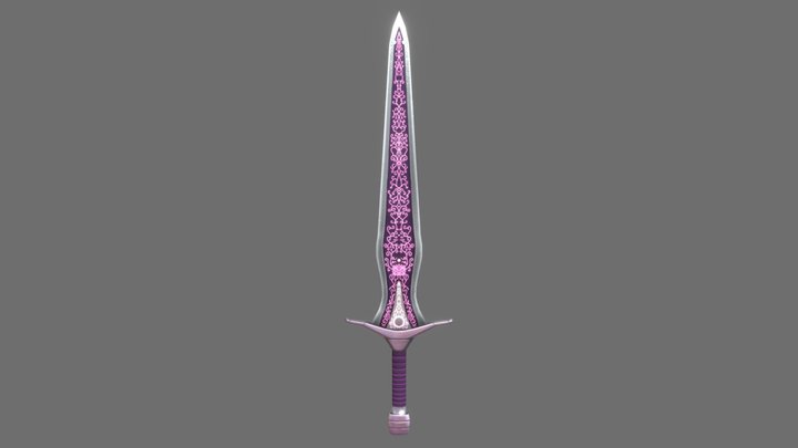 Lotus Cyber Sword 3D Model