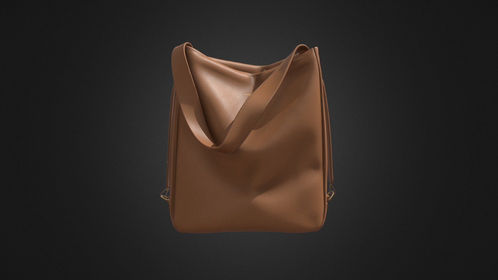 HP&LP with textures | Leather Luxury Bag - 3D model by Ligretix ...