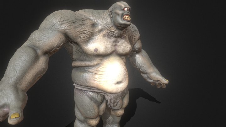 Ciclope God of War 3D Model