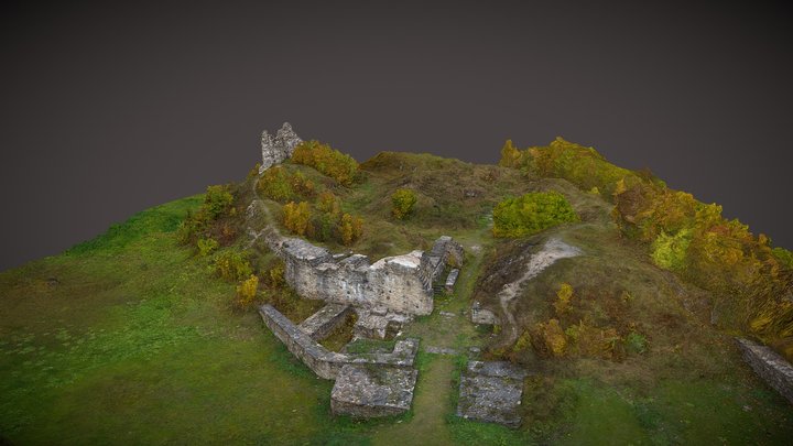 Lihula castle ruins 3D Model