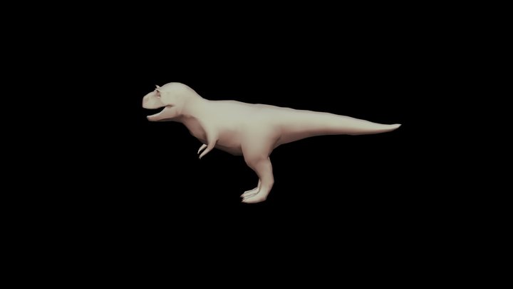 Canyon Carnotaurus (RIGGED) 3D Model