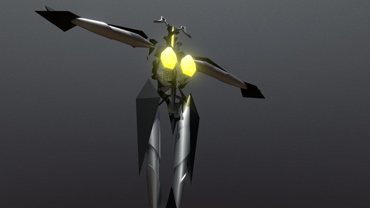 SHIN Zetton 3D Model