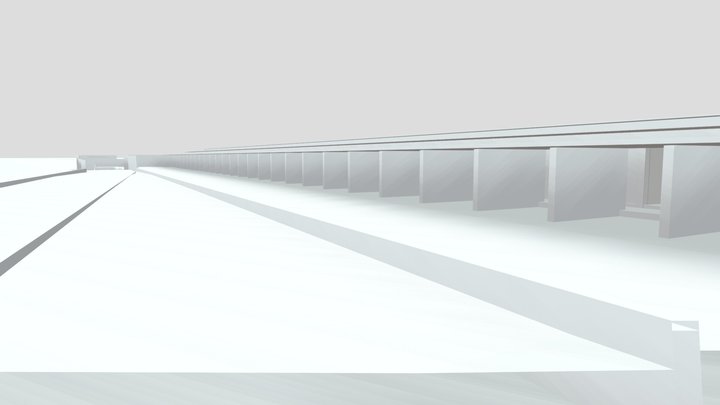 Motel em Cernache de Álvaro Siza Vieira 3D Model