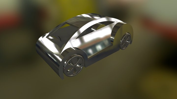 Rotomolded Car Body 01 3D Model