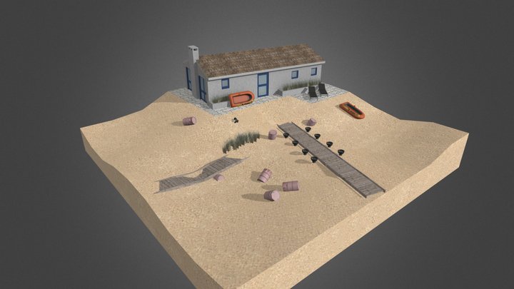 1DAE22N_Bal_Owen_Diorama 3D Model