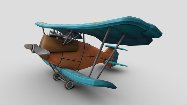Flying Circus DAE 3D Model