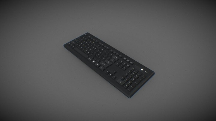 Teclado - Andres Mendez - (EST USB IM) 3D Model
