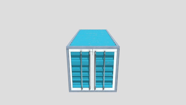 Storage container home 3D Model