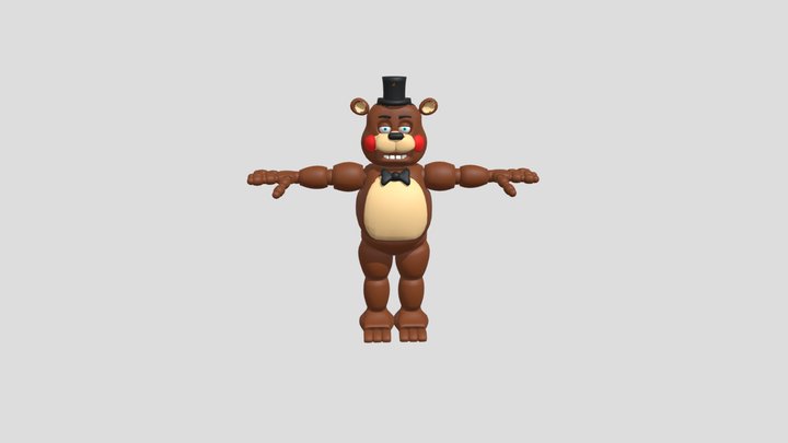 Toy Freddy (FNAF 2) 3D Model