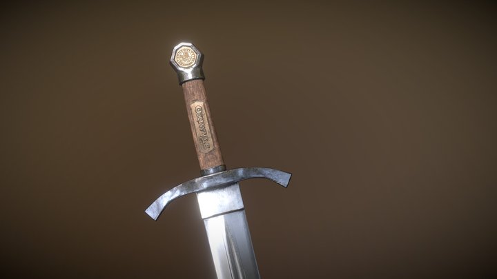 medieval sword 3D Model