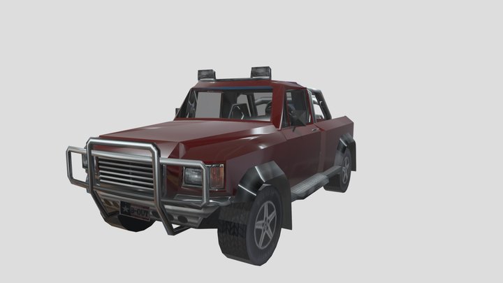4wd racer traffic (burnout 3) – Modelo 3D gratuito STL