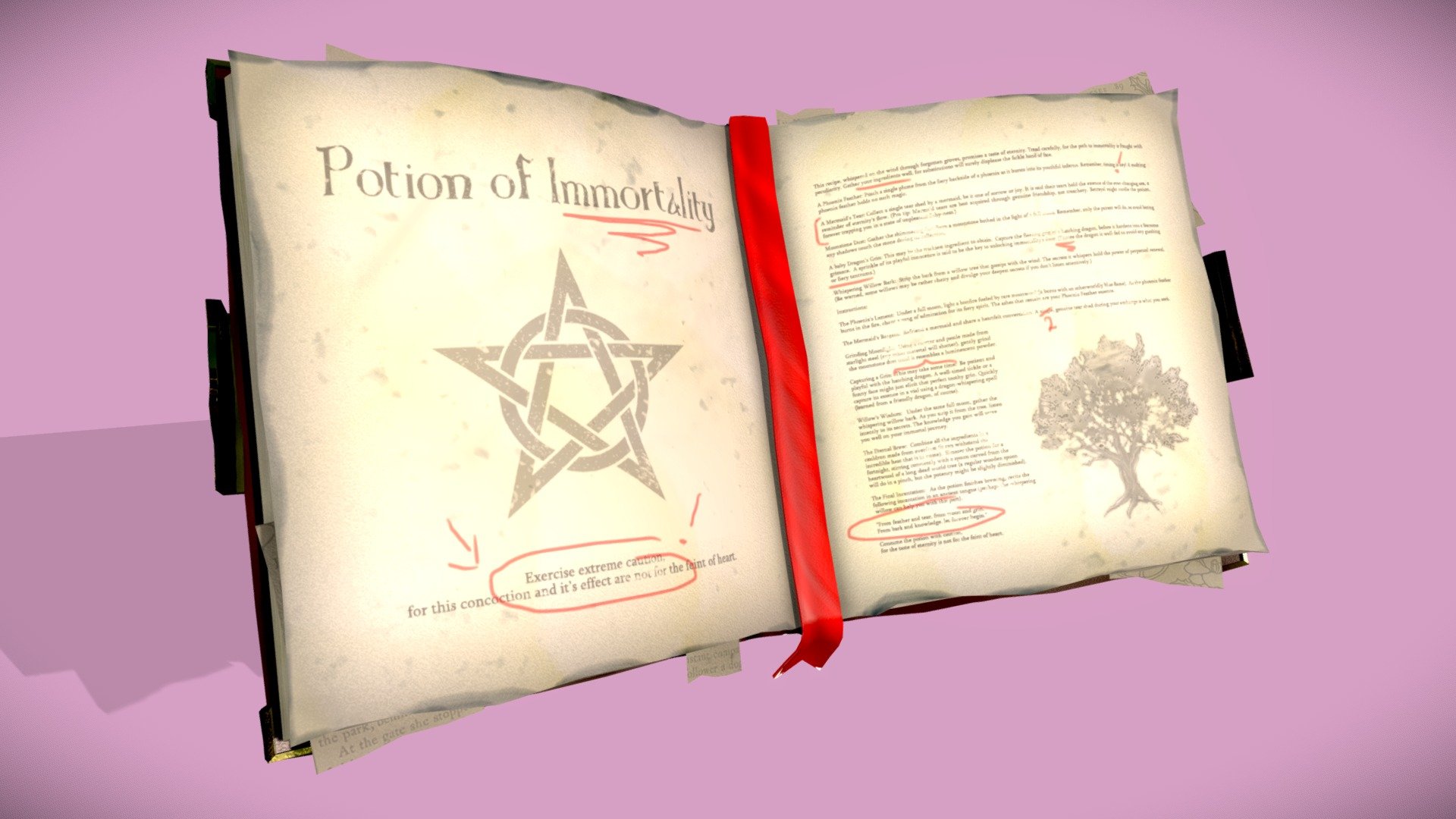 Spell Book 🪄📖 - 3D model by TheoClarke [a9e831f] - Sketchfab