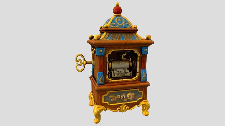 Rosewood Requiem - music box – Gratis 3D-model STL