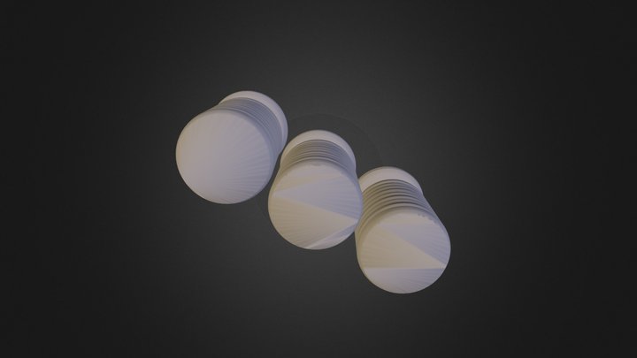 בקבוקים 3D Model