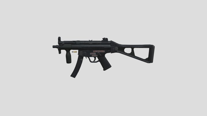 MP5K PDW 3D Model
