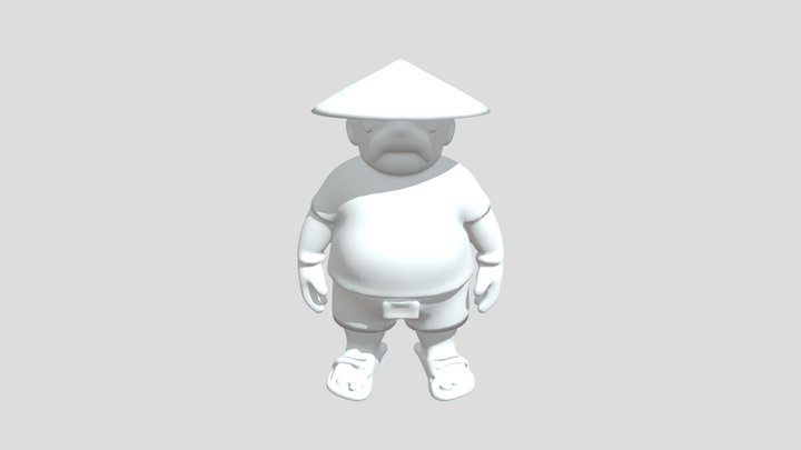 Super_ Bapack 3D Model