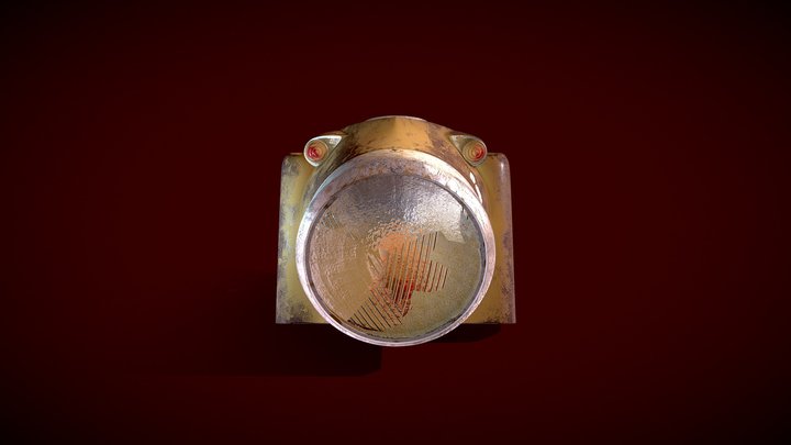 Bullet Head Royal Enfield 3D Model