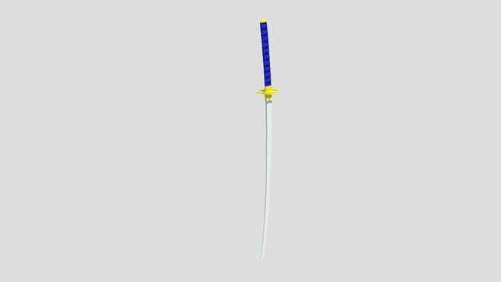 Katana Sword 3D Model