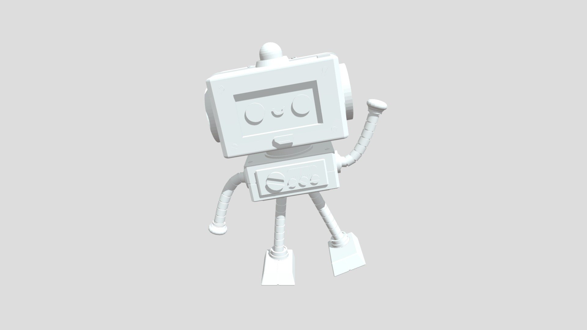 CHECKPOINT 2 ROBOT EVELYN VIEIRA ELLER RM99017 - Download Free 3D model ...