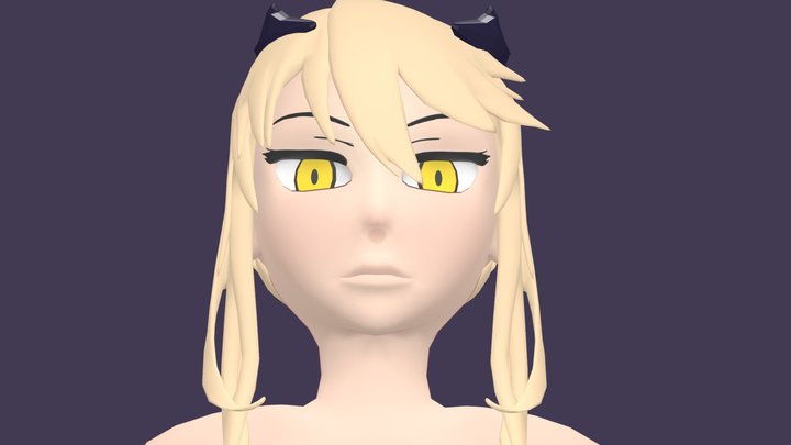 Artoria lancer alter bust (Fate grand order) 3D Model