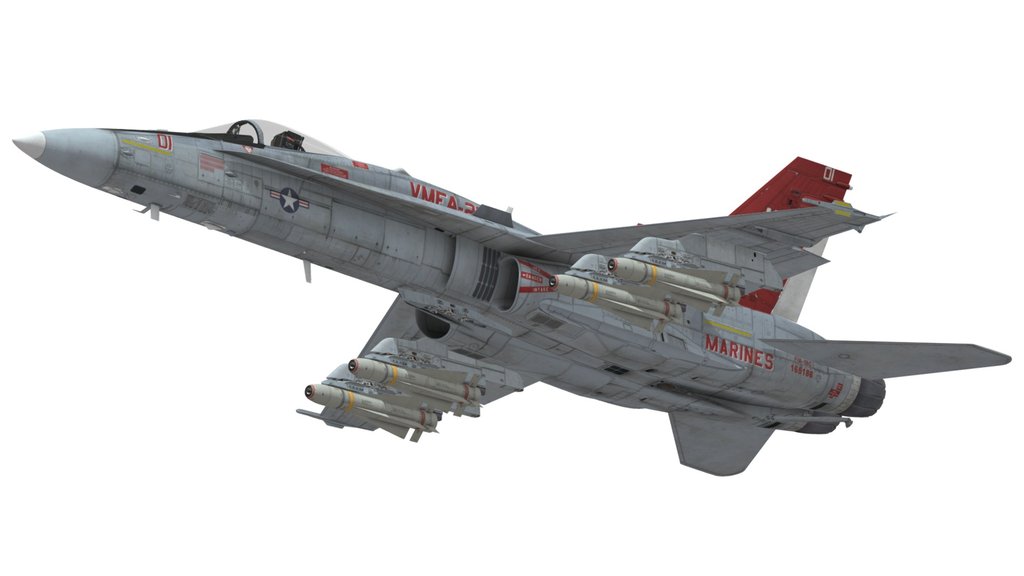 F/A-18C Late with AGM-62G