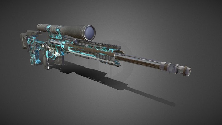 Remington_BlueSkin 3D Model