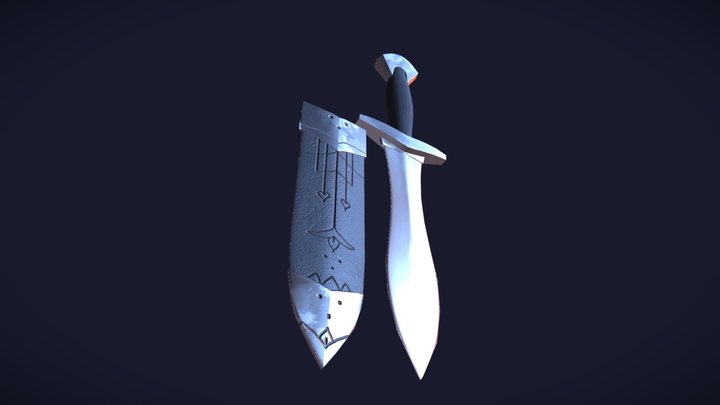 Short sword 3D Model