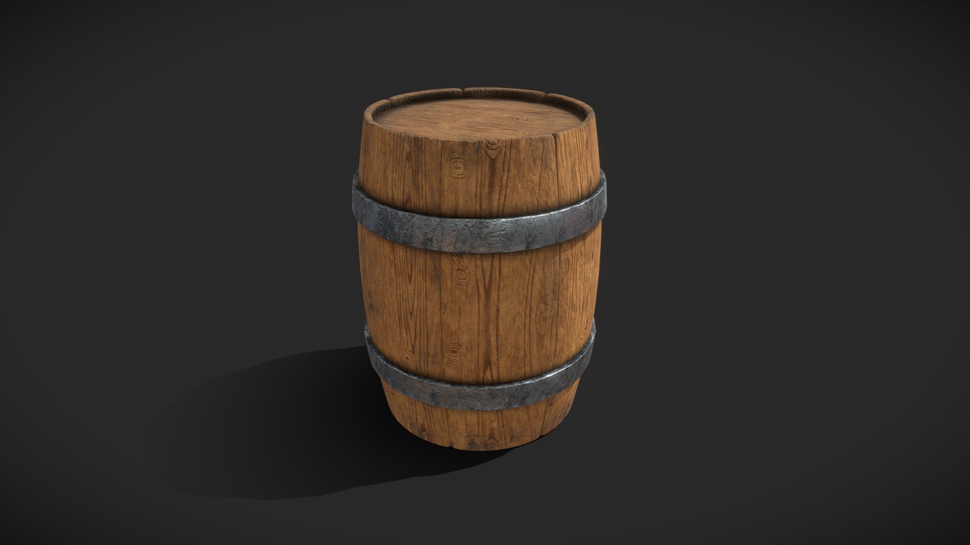 Barrel - Download Free 3D model by EdwinCGStudio [a9ef6d4] - Sketchfab