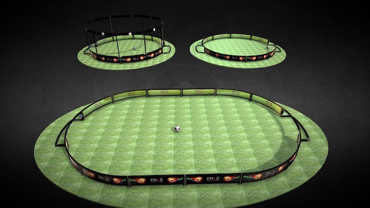 Futbol 1 A 1 3D Model