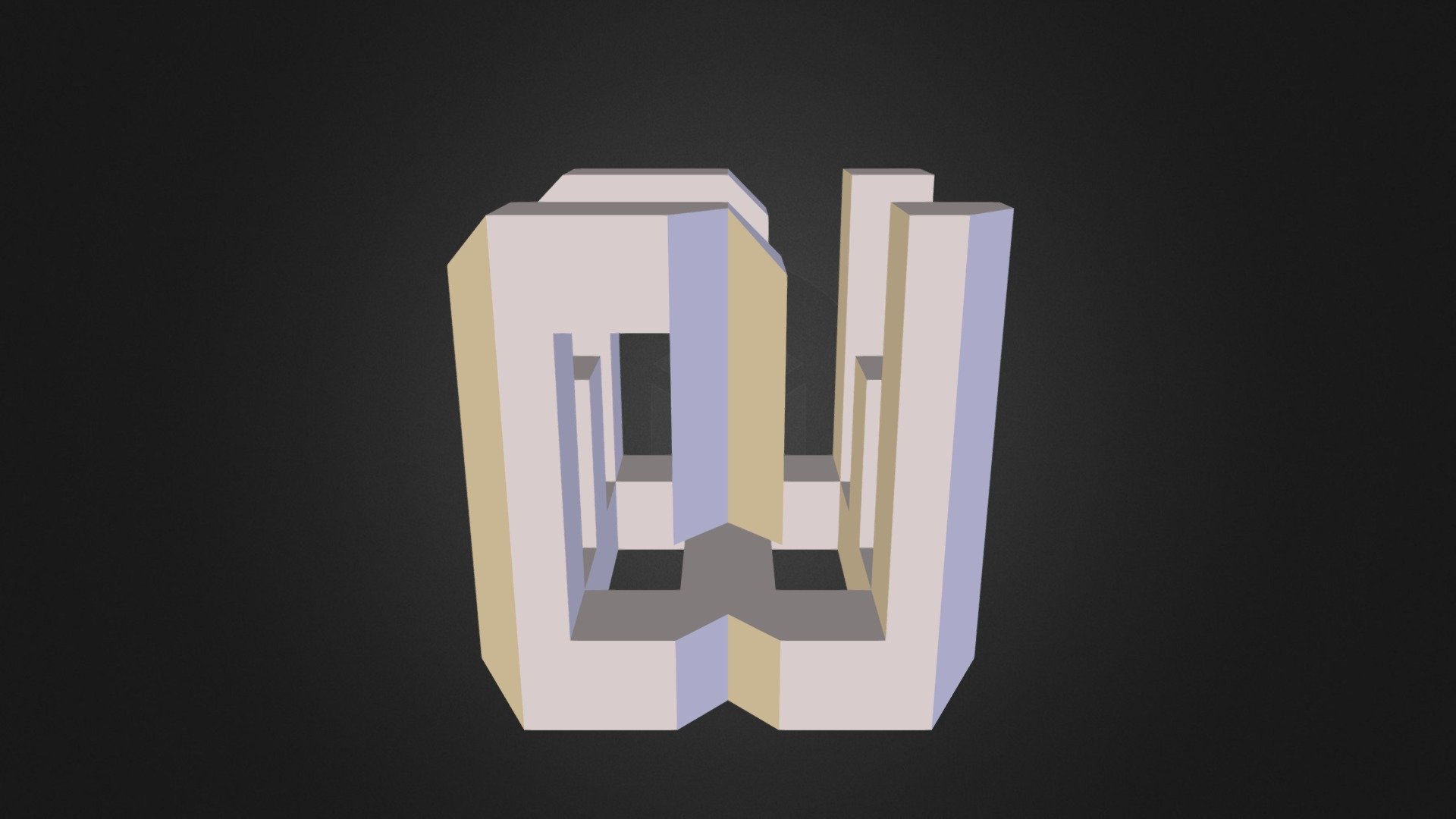 GÃ¶del Escher Bach Shape - 3D model by 3dindustries [a9f0440] - Sketchfab
