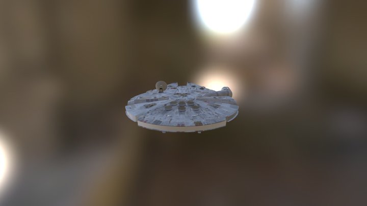 Milenium Falcon model 3D Model