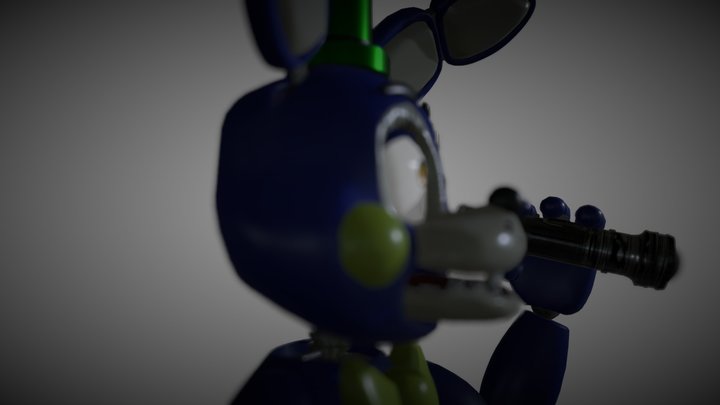 Slink The Hare (Animated) 3D Model