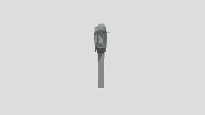 PP91 Kedr Low Poly 3D Model