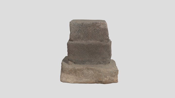 Roman Stone Ruins 3D Model