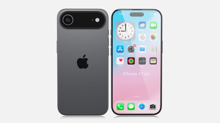 Apple iPhone 17 Air v2 – Free 3D Model STL