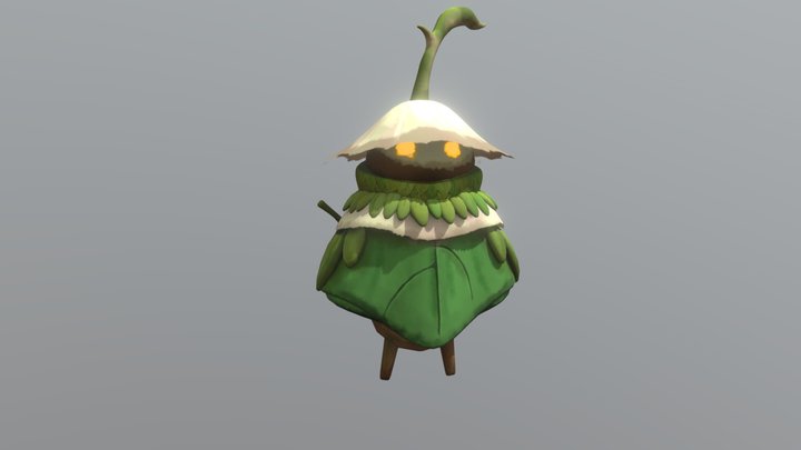 Leaf Knight 3D Model