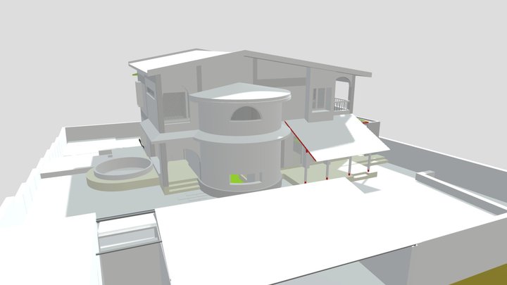 210420 Quitla House V2013 3D Model