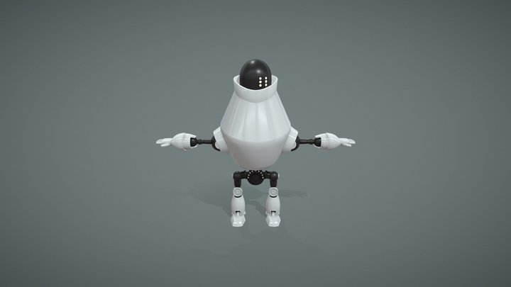 robot 3D Model