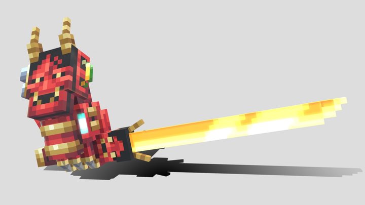 Katana Hannya 3D Model