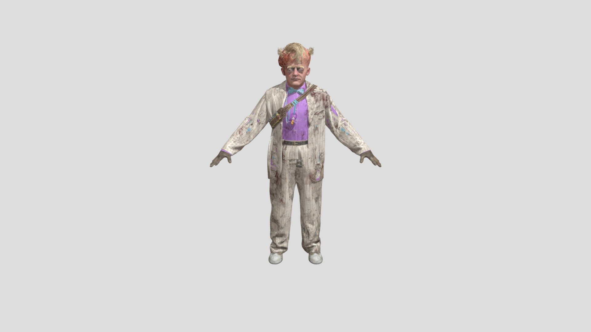 Franco Barbi The Outlast Trials Full Model - Download Free 3D model by ...