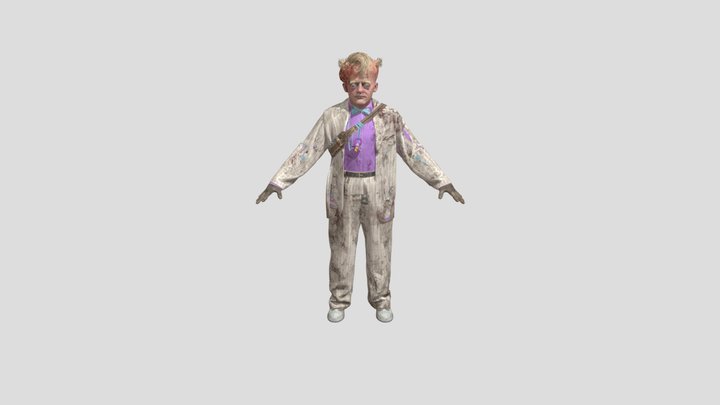 Franco Barbi The Outlast Trials Full Model 3D Model