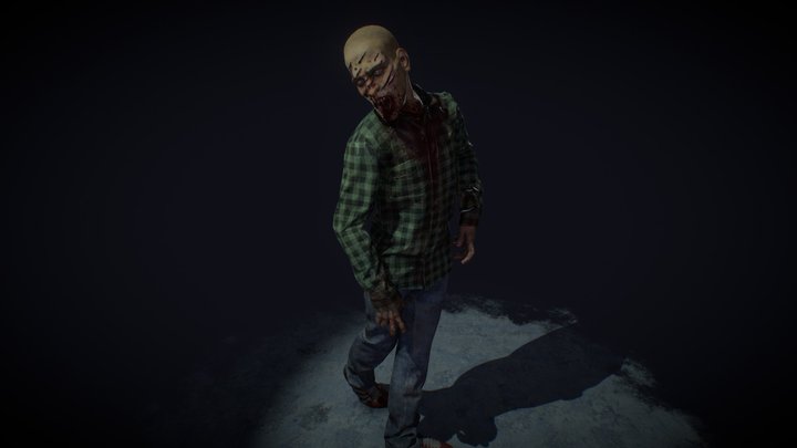 Rob the Zombie 3D Model