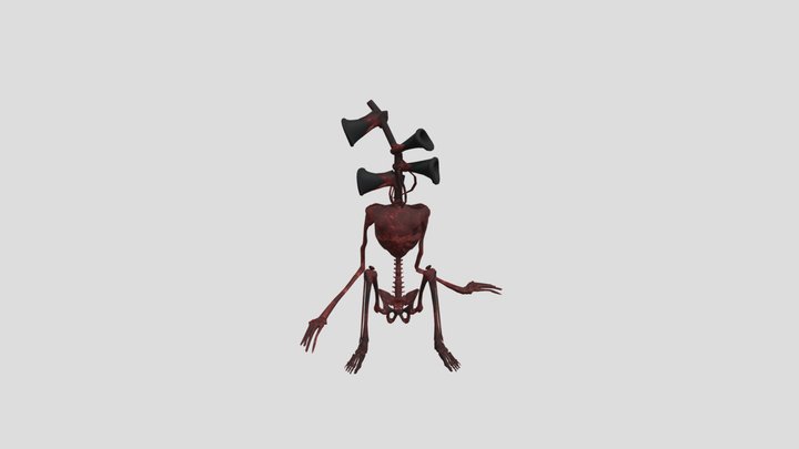 Siren Head Pack GMOD 3D Model