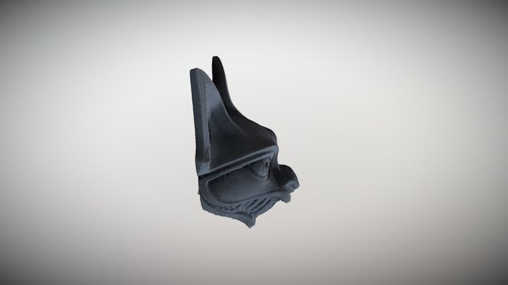 Bali mask inspired  3Dprinted 3Dmodel 3D Model