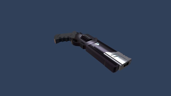 Ultrakill | Some kind of revolver 3D Model