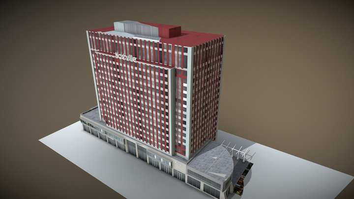 Nashville Building 3D Model
